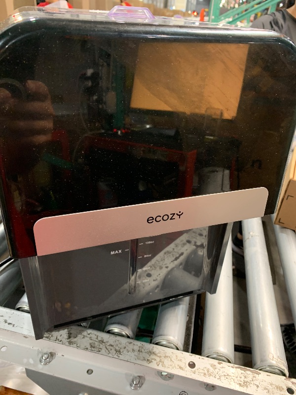 Photo 1 of (please see all images) ecozy Nugget Ice Maker Dispenser, Smart 2-in-1 Pebble Ice Machine Countertop & Water Dispenser with App Control