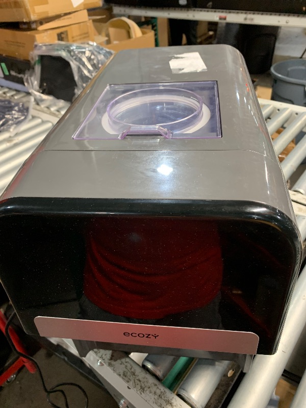 Photo 1 of (please see all images) ecozy Nugget Ice Maker Dispenser, Smart 2-in-1 Pebble Ice Machine Countertop & Water Dispenser with App Control