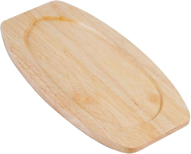 Photo 1 of ***STOCK PHOTO FOR REFERENCE ONLY***8 PACK WOODEN BASE FOR SKILLETS 8.5" x 6.1"