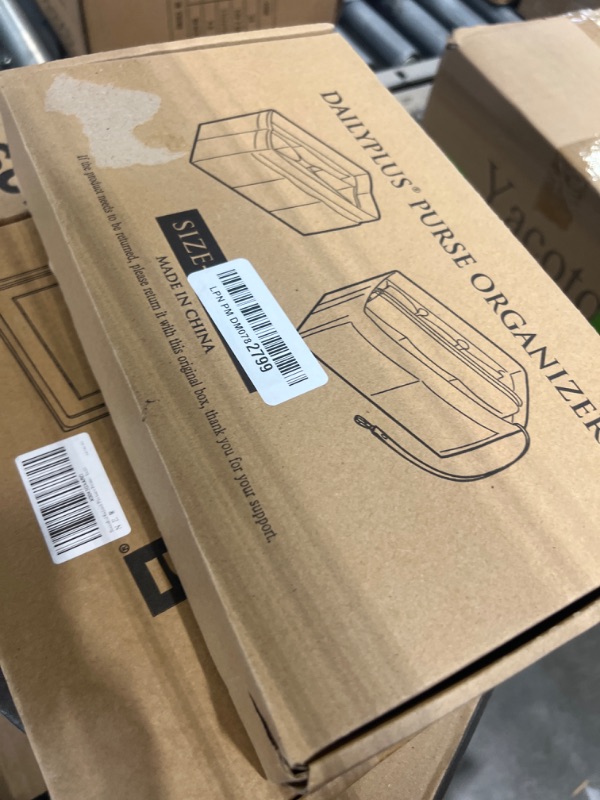 Photo 1 of DailyPlus Purse Organizer Insert Felt Bag Organizer Handbag Organizer Insert Bag In Bag Organizer for Tote Purse Bag 14 Pockets Black Large