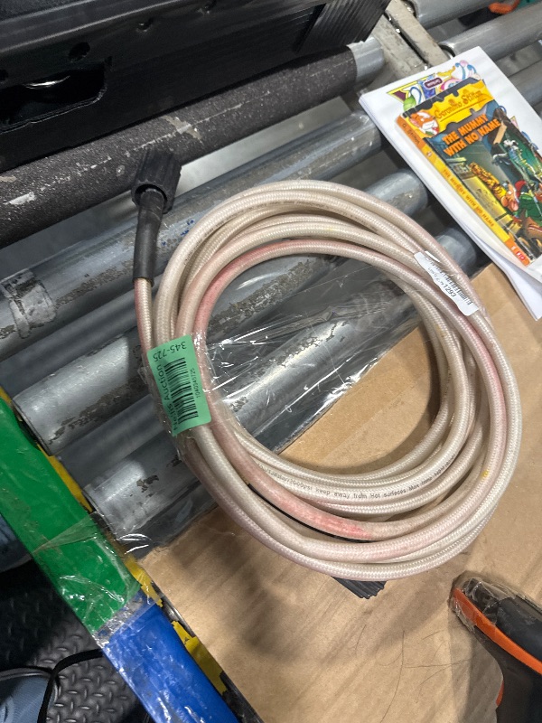 Photo 1 of ***VERY USED// NO RETURN***
Pressure Washer Hose for Ryobi Power Washer Hose Replacement Ryobi Electric Power Washer Model RY141600 RY141612 RY141812G High Pressure Hose Part #308835074