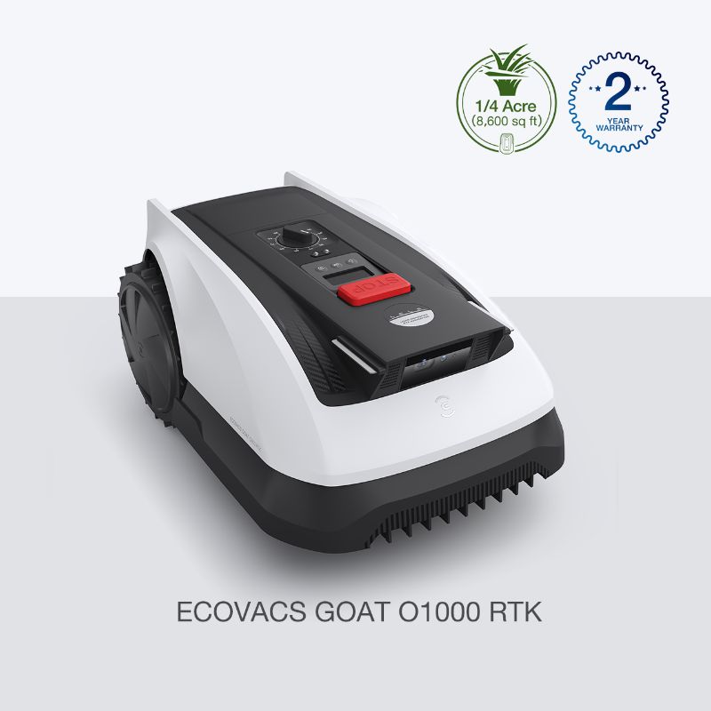 Photo 1 of **PARTS ONLY** 
ECOVACS GOAT O1000 RTK Robotic Lawn Mower, 1/4 Acre (8,600 sq ft)
