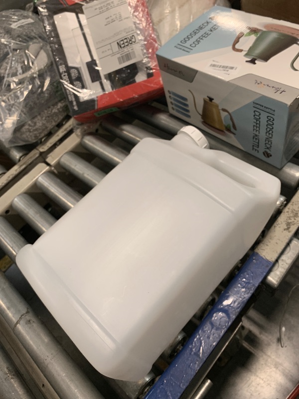 Photo 1 of kitchentoolz 2.5 Gallon Water Jug – Heavy-Duty HDPE Carboy for Automotive Oil, Chemical & Liquid Storage – 10 Quart Mixing Container with Secure Lid – Made in USA