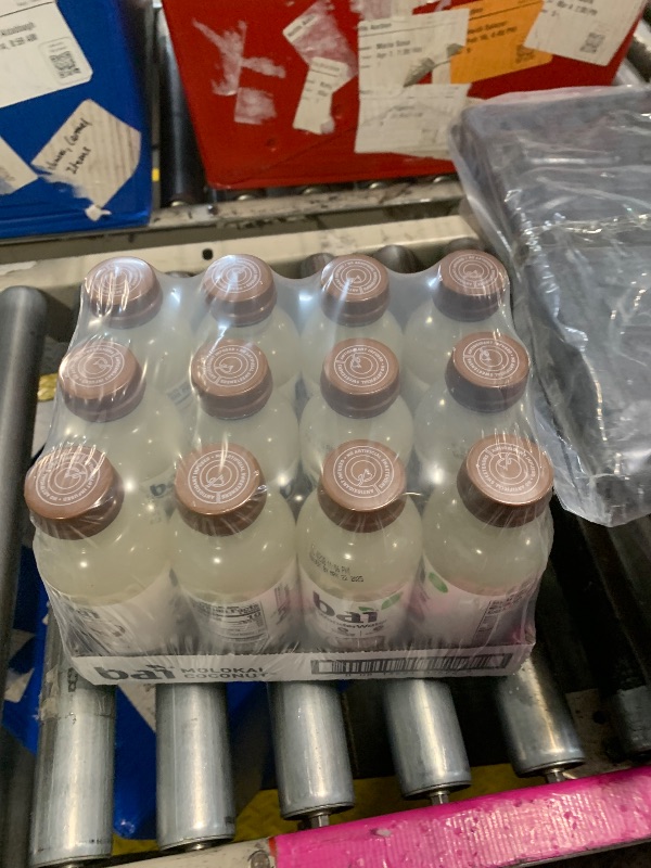 Photo 1 of ***WHOLE PALLET*** Bai Antioxidant Infused Water Beverage, Molokai Coconut, with Vitamin C and No Artificial Sweeteners, 18 Fluid Ounce Bottle