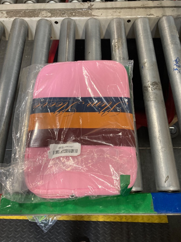 Photo 1 of CCPK Chromebook Case 11.6" Compatible with Dell XPS 13 12 Inch Microsoft Surface Pro 7 6 4 Laptop Go 3 MacBook Air 11 Inch Lenovo 100e Samsung Acer Gateway 311 Accessories Sleeve Bag Cover Case, Pink