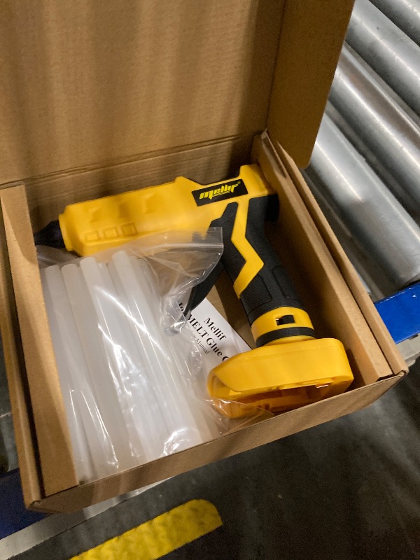 Photo 1 of 100W Cordless Hot Glue Gun for DeWalt 20V MAX Battery (Tool Only) High Temp Electric Power Glue Gun with 20PCS Full Size Glue Sticks for Arts Crafts DIY Festival Decor School Home Repair