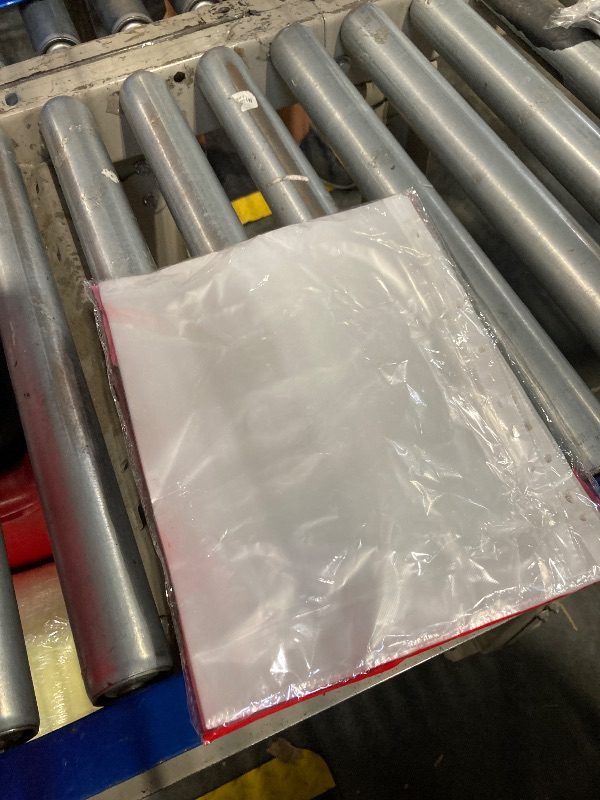 Photo 1 of 100 Pcs A4 Clear Document Folder, Waterproof Case Transparent Document Bag Paper Holder File Folder, Clear Plastic Folder