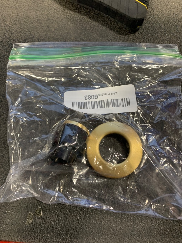 Photo 1 of InSinkErator Air Switch Decorative Button for InSinkErator Dual Outlet Garbage Disposal Air Switch Kit, (1.3 x 0.8 x 1.7 inches) STC-FG, French Gold (Shiny)