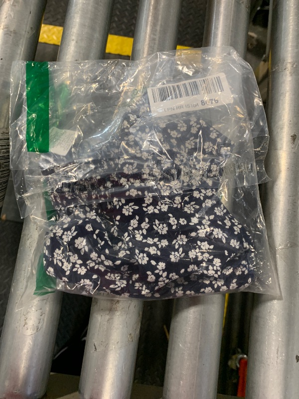 Photo 1 of ** SIMILAR**Hwafan Little Kid Girls Summer Casual Comfort Flowers Print Daily Wear Shorts Baby Girls Classic Solid Color Short Pants (Dark Blue,4T,4 Years)