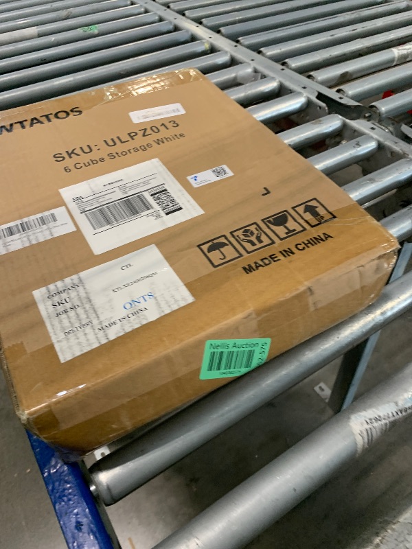 Photo 1 of AWTATOS Cube Storage Organizer, Storage Cubes Shelves Bookshelf, 6 Cube Closet Organizers and Storage, DIY Stackable Plastic Clothes Organizer Shelving for Bedroom, Home, White