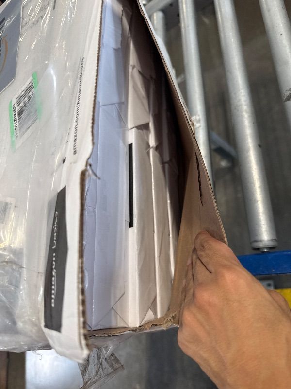 Photo 1 of Amazon Basics Multipurpose Copy Printer Paper, 20 lb, 92 Bright, 8.5" x 11" Letter Size, White, 10 Reams, 5000 Sheets