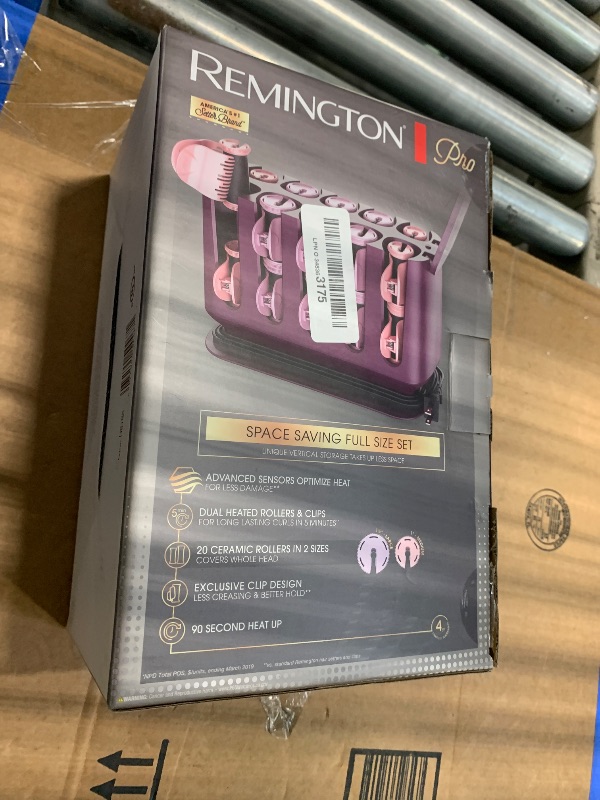 Photo 1 of Remington Pro Hair Setter Hot Rollers, Curlers With Thermaluxe Advanced Thermal Technology