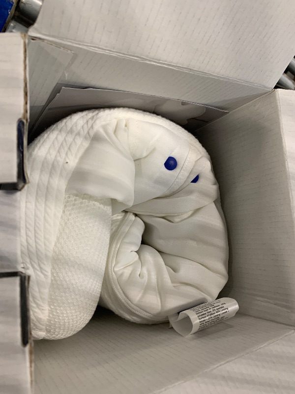 Photo 1 of Evoceler Baby Swaddle Sleep Sack - 1.0 TOG Swaddle with Temperature Monitor & Supportive Mattress, Organic Cotton Wearable Blanket, Soft and Breathable, Reduces Startle Reflex (0-3 Months, XS)