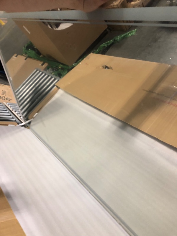 Photo 1 of ISTRIPMF 84x40 Inch RGB LED Bathroom Mirror with Lights, Color Changing RGB Backlit LED Mirror for Bathroom,Lighted Vanity Mirrors for Bathroom Wall, Dimmable, Anti-Fog (RGB Backlit+Front-Lit)