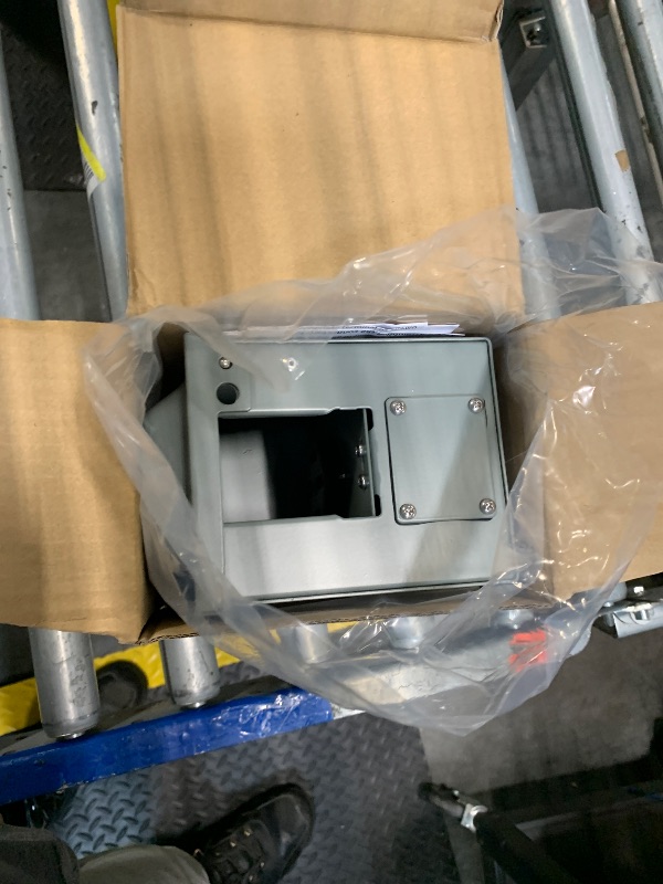 Photo 1 of Risornda 50 Amp RV Power Outlet Box, 125 Volt NEMA 14-50R RV/EV Receptacle, Enclosed Lockable Waterproof Outdoor Electrical Panel for RV Camper Travel Trailer Electric Car, ETL Listed