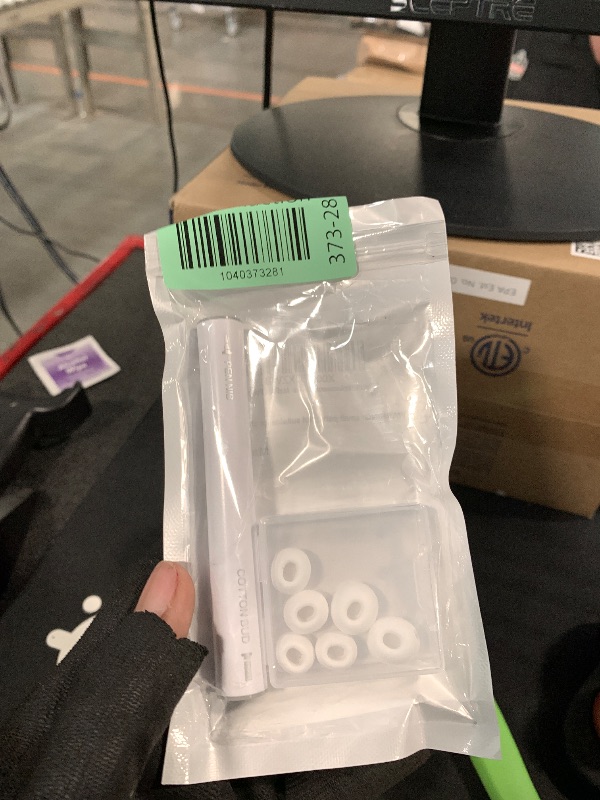 Photo 1 of [3 Pairs] Replacement Ear Tips for AirPods Pro and AirPods Pro 2nd Generation with Noise Reduction Hole, 3 in 1 Cleaner Kit for AirPods 1 2 3 Pro/Pro 2, Silicone Ear Tips for AirPods Pro (S/M/L)