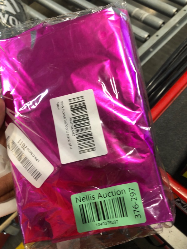 Photo 1 of 4 Pack Pink Horse Balloons Westeren Cowgirl Horse Balloons for Western Cowgirl Horse Theme Birthday Party Decorations