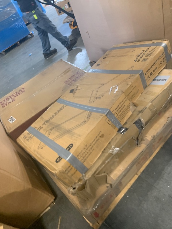 Photo 1 of ****SOLD FOR PARTS***
Acezoe Walking Pad Under Desk Treadmill with Incline, 2 in 1 Foldable Treadmills for Home Small Office, 300 lbs Capacity, Portable Compact Walking Treadmill with Remote Control, LED Display and Apps