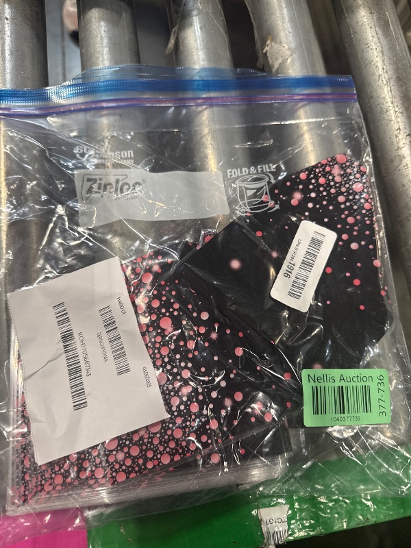 Photo 1 of 100 Pieces Plastic Party Treat Bags Foil Dot Cellophane Candy Goody Treat Bags with 100 Gold Twist Ties for New Year Birthday Retirement Cocktail Wedding Party Christmas Supplies(Black Rose Gold)