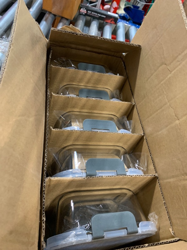 Photo 1 of [10-Pack] Glass Meal Prep Containers with Lids, MCIRCO Food Storage Containers with Snap Locking Lids, Airtight Lunch Containers, Microwave, Oven, Freezer and Dishwasher