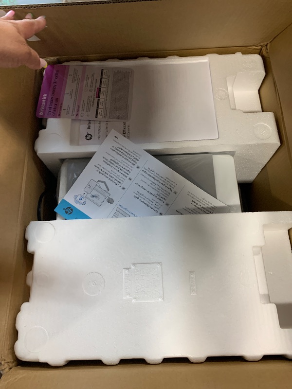 Photo 1 of HP OfficeJet Pro 9730e Wide Format Wireless All-in-One Color Inkjet Printer, Print, scan, Copy up to 11x17', ADF, Duplex Printing Best for Office, 3 Month Instant Ink Trial Included (537P6A)