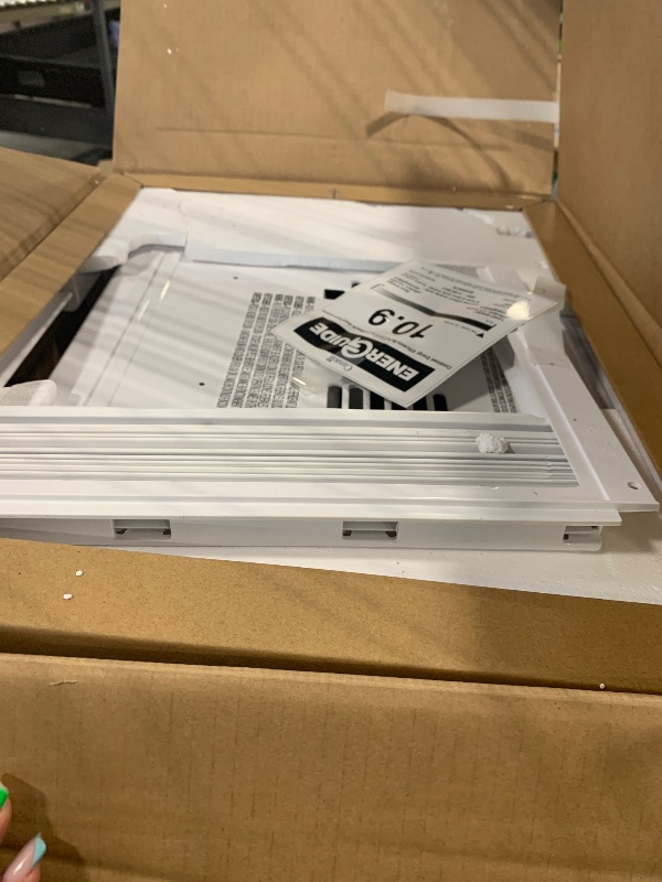 Photo 1 of BLACK+DECKER BD08WT6 Window Air Conditioner with Remote Control, 8000 BTU, Cools Up to 350 Square Feet Energy Efficient, White