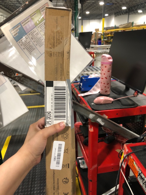 Photo 1 of AceMining Sliding Door Security Bar,Heavy Duty Sliding Patio Door Lock Bar, 20-50inch Adjustable Multi-use Window Security Bars, Sliding Door Stopper,White,1Pack