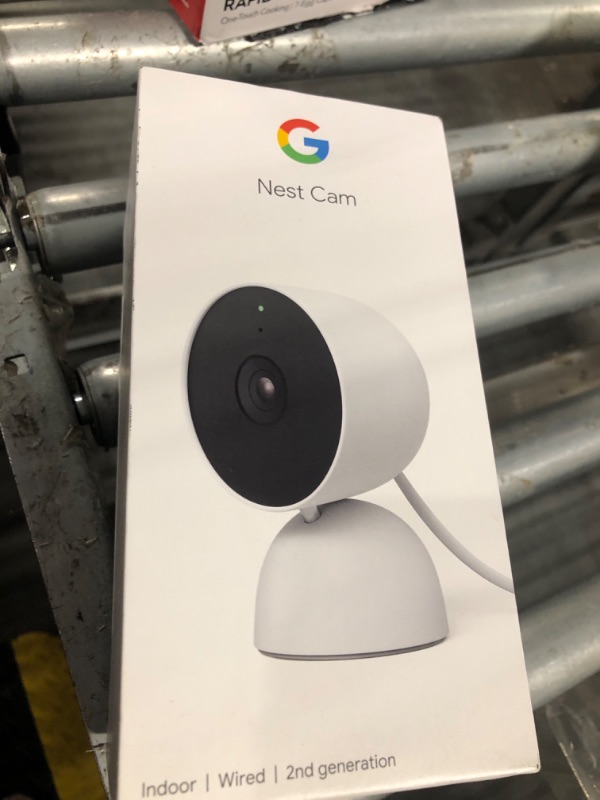Photo 1 of **NEW**Google indoor Nest Security Cam 1080p (Wired) - 2nd Generation - Snow