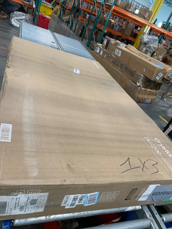 Photo 1 of ** ONLY FOR PARTS**SAMSUNG 65-Inch Class Crystal UHD 4K DU7200 Series HDR Smart TV w/Object Tracking Sound Lite, PurColor, Motion Xcelerator, Mega Contrast, Q-Symphony (UN65DU7200, 2024 Model)