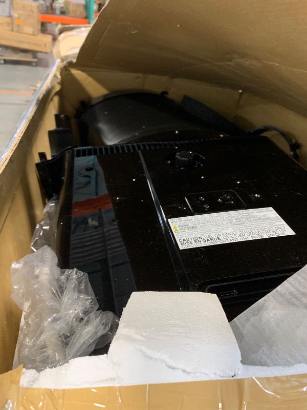 Photo 1 of Midea Duo 10000 BTU DOE 115-Volt Black Vented Wi-Fi enabled Portable Air Conditioner Remote Control Included 450-sq ft -Cooling