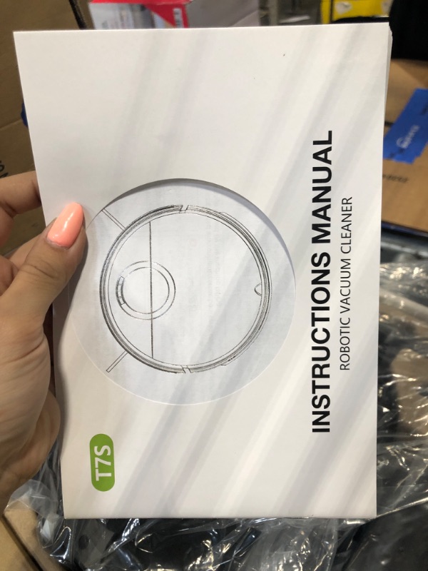 Photo 1 of Robot Vacuum and Mop Combo, Vacuuming & Mopping 2 in 1 Robotic Vacuum Cleaner with Wi-Fi/App/Remote, Schedule, 2000Pa Max Suction, Self-Charging, Slim, Ideal for Hard Floor, Low-Pile Carpet, Pet Hair