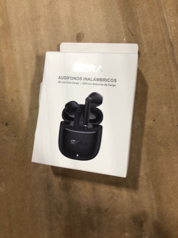 Photo 1 of 1 Hora Wireless Earbuds Bluetooth 5.3, Sports Headphones Deep Bass in-Ear Earphones, Premium Sound with Charging Case, Compatible with iPhone, Android Smartphone, Tablet, Laptop