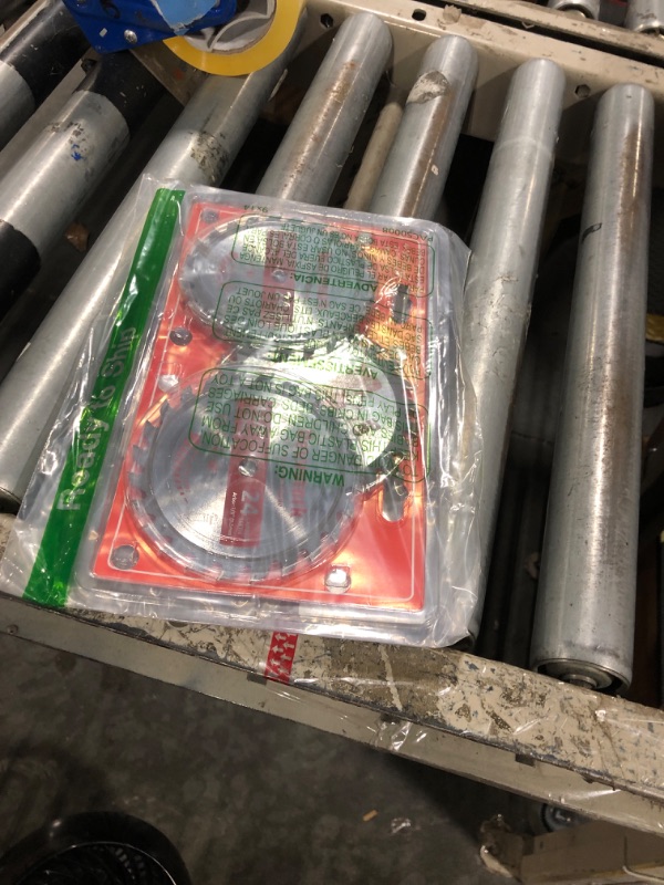 Photo 1 of 4 Pack 4 1/2 Circular Saw Blade 24T Carbide Tipped Teeth, Compact TCT Saw Blades for Cutting Various Wood, Plastic and Composite Materials, 3/8" Arbor, Fit Dewalt Craftsman Ryobi Milwaukee