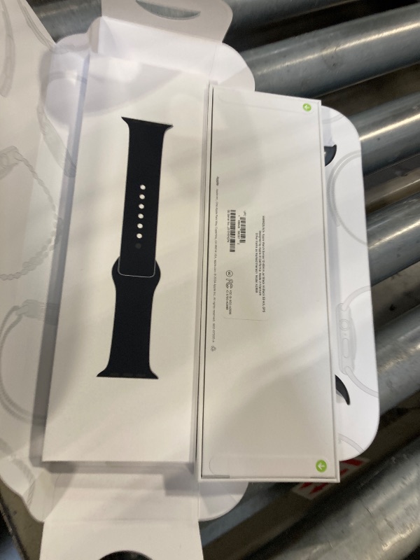Photo 1 of [Missing Strap]  Apple Watch Gen 8 Series 8 Cell 45mm Midnight Aluminum