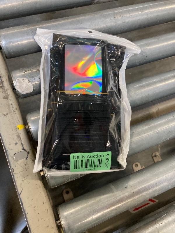 Photo 1 of 120 PCS Smell Proof Mylar Bags Resealable Holographic Packaging Pouch with Clear Window for Food Eyelash Jewelry Candy Electronics Storage, 4 Sizes (Black) (BLACK)