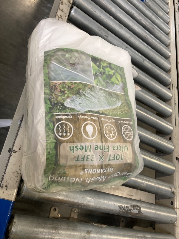 Photo 1 of 10 * 33FT Ultra Fine Garden Mesh Netting Pest Barrier, White Plant Covers for Outdoor Patio Greenhouse Crop Vegetables Fruit Flower Garden Protection, Row Covers Fabric Screen Insect Bug Bird Netting