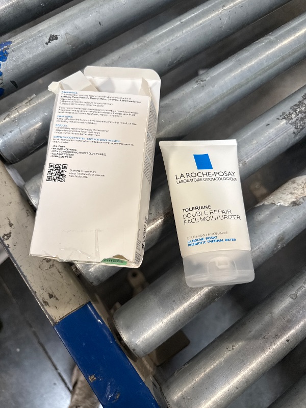 Photo 1 of La Roche Posay Toleriane Double Repair Face Moisturizer, Daily Moisturizer Face Cream with Ceramide and Niacinamide for All Skin Types, Oil Free, Fragrance Free