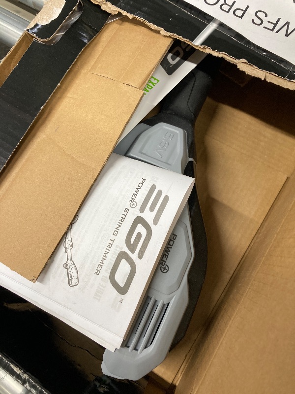 Photo 1 of **MISSING BATTERY****EGO Power+ ST1511T 15-Inch Weed Eater 56-Volt Lithium-Ion Cordless POWERLOAD String Trimmer Kit with Telescopic Alu Foldable Shaft Weed Wacker - 2.5Ah
