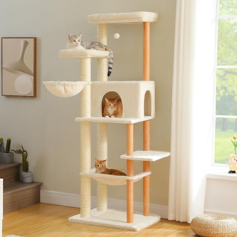 Photo 1 of  Tall Cat Tree for Indoor Large Cats