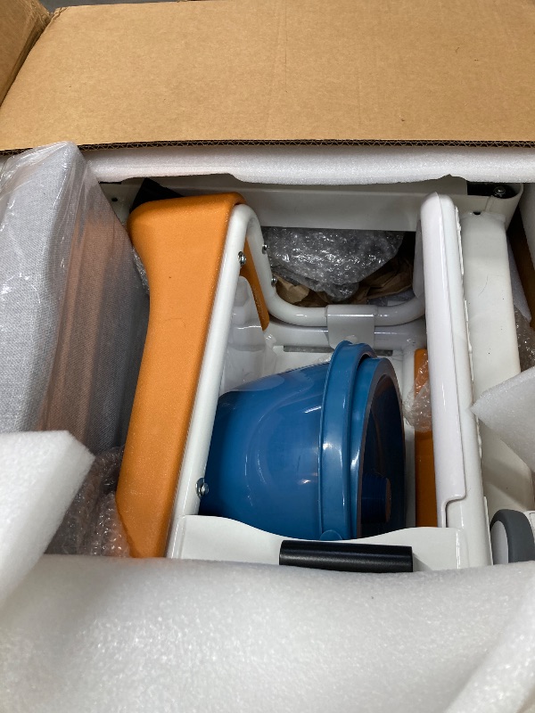 Photo 1 of *****PARTS ONLY****Medical Patient Lift Chair Transferred Lift Wheelchair 180° Split Seat with Cushion for Adults Elderly 440 Lb Weight Limited
