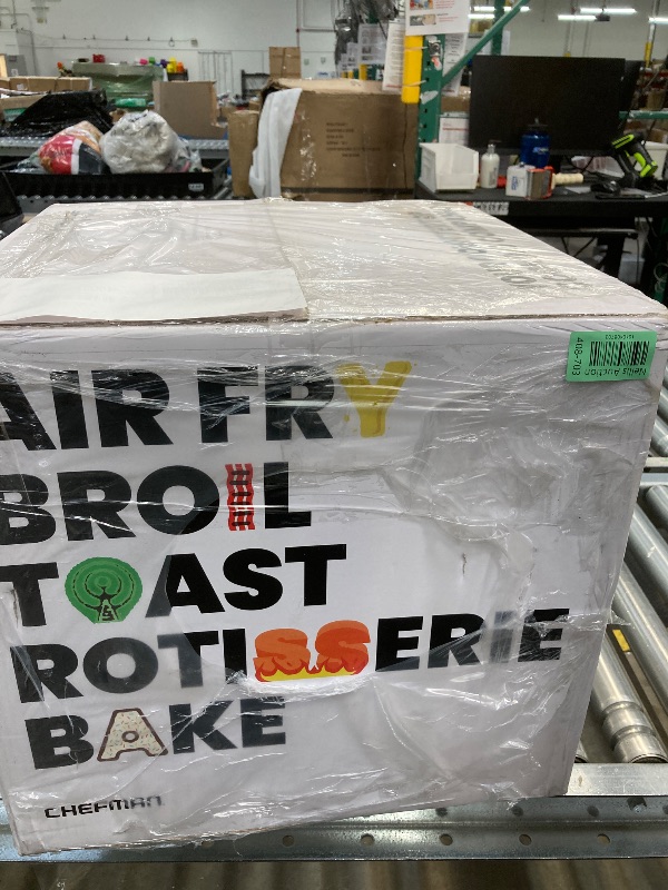 Photo 1 of ***PARTS ONLY**Chefman 26 Quart Xl Air Fryer Oven with French Doors
