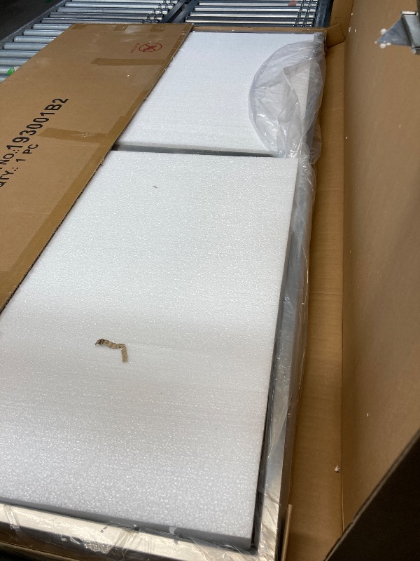 Photo 1 of ***BOX 2 OF 3 ONLY/JUST THE DINING TABLE FRAME***Coaster Furniture Pauline Rectangular Metal Leg White and Chrome Dining Table 193001