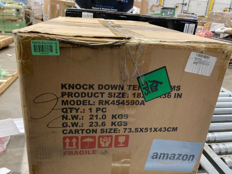 Photo 1 of WACOOL 50 Gallon Reptile Tank, Front Opening Chameleon Cage 18" x 18"x 36", 3-in-1 Side Design (Glass or Mesh+Glass), Bio Deep Base 10" Vertical Reptile Cage for Frog Iguana