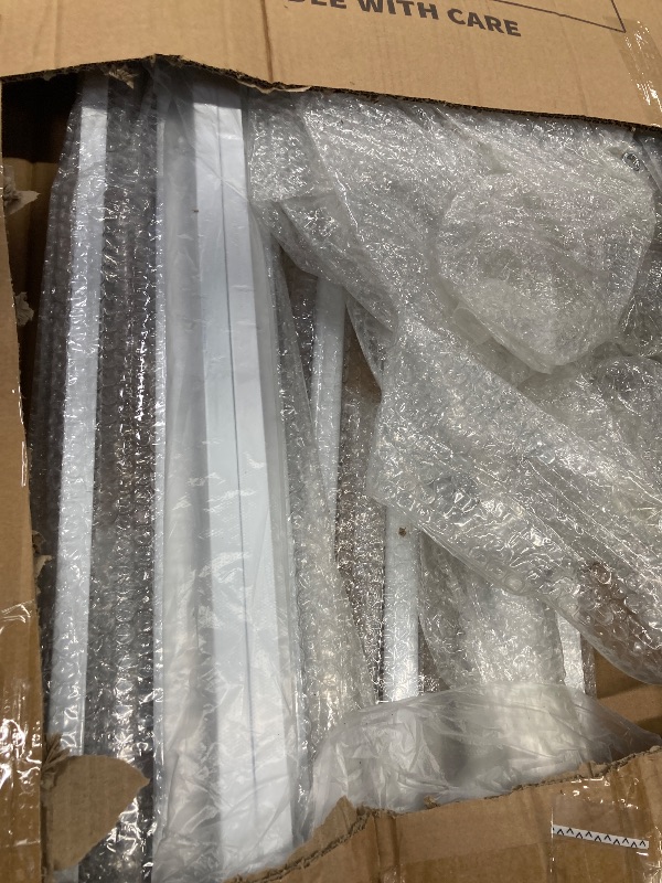Photo 1 of ****ONLY EXTENSIONS PARTS***71 inch Extra Tall Gates for Cats, Adjustable 29.92" and 48.03" Wide Baby Gate, Pressure Mounted Full Door Pet Gate for Doorway, Stairs,House (White, 71 Inch)