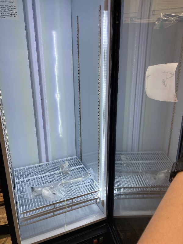 Photo 1 of ***PARTS ONLY***Mojgar 14.8 Cu Ft Commercial Merchandiser Refrigerator for Beverage,Glass Door Upright Display Fridge with Front LED Light,Large Freestanding Business Cooler for Shop,Restaurant,Apartment,etc