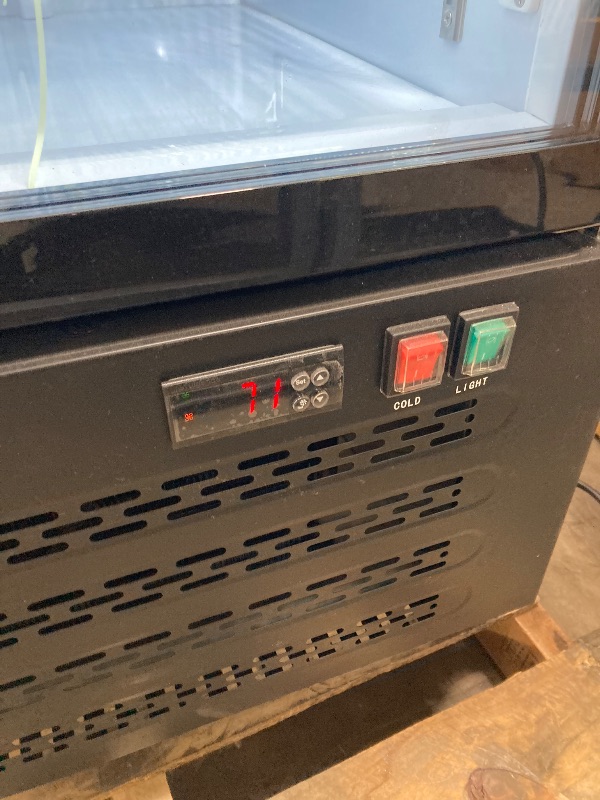 Photo 1 of ***PARTS ONLY***Mojgar 14.8 Cu Ft Commercial Merchandiser Refrigerator for Beverage,Glass Door Upright Display Fridge with Front LED Light,Large Freestanding Business Cooler for Shop,Restaurant,Apartment,etc