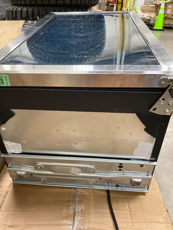 Photo 1 of ***PARTS ONLY***
Honeywell Beverage Refrigerator and Cooler, 115 Can Mini Fridge with Glass Door for Soda Beer or Wine for Office or Bar with Adjustable Removable Shelving