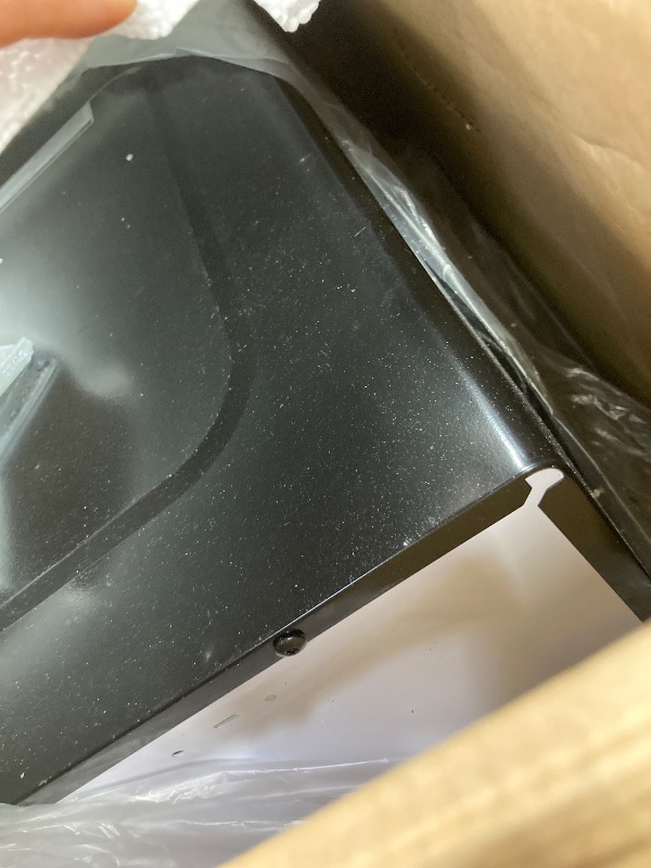 Photo 1 of ***NO GLASS PLATE/SOME SCRATCHES ON TOP**Toshiba ML-EM62P(SS) Large Countertop Microwave with Smart Sensor, 6 Menus, Auto Defrost, ECO Mode, Mute Option & 16.5" Position Memory Turntable, 2.2 Cu Ft, 1200W, Stainless Steel