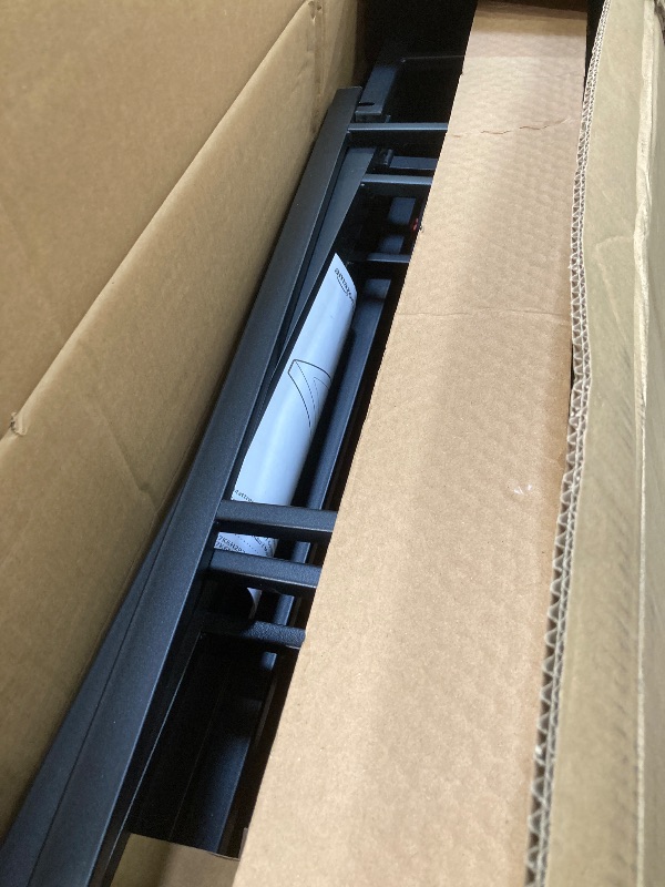 Photo 1 of Amazon Basics Smart Box Spring Bed Base, 9-Inch Height Mattress Foundation, Tool-Free Easy Assembly, King, 79"L x 75.5"W x 9"H, White