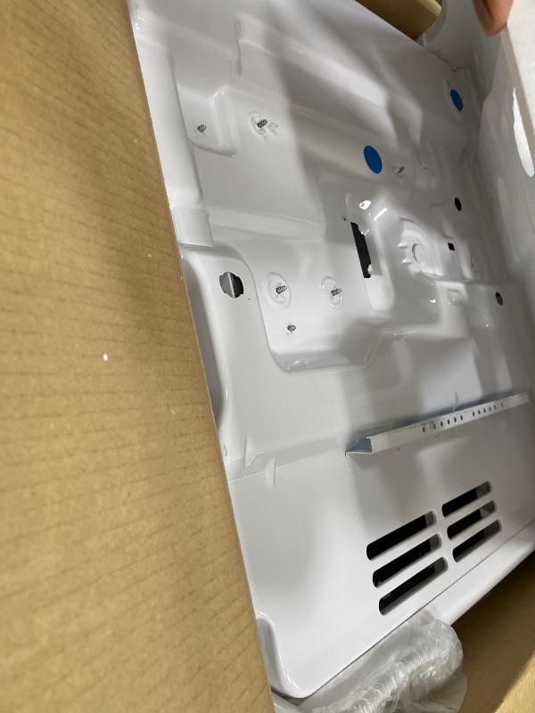 Photo 1 of Midea 8,000 BTU U Shaped Smart Inverter Window Air Conditioner, Cools up to 350 Sq. Ft., Ultra Quiet with Open Window Flexibility, Works with Alexa/Google Assistant, 35% Energy Savings, Remote Control